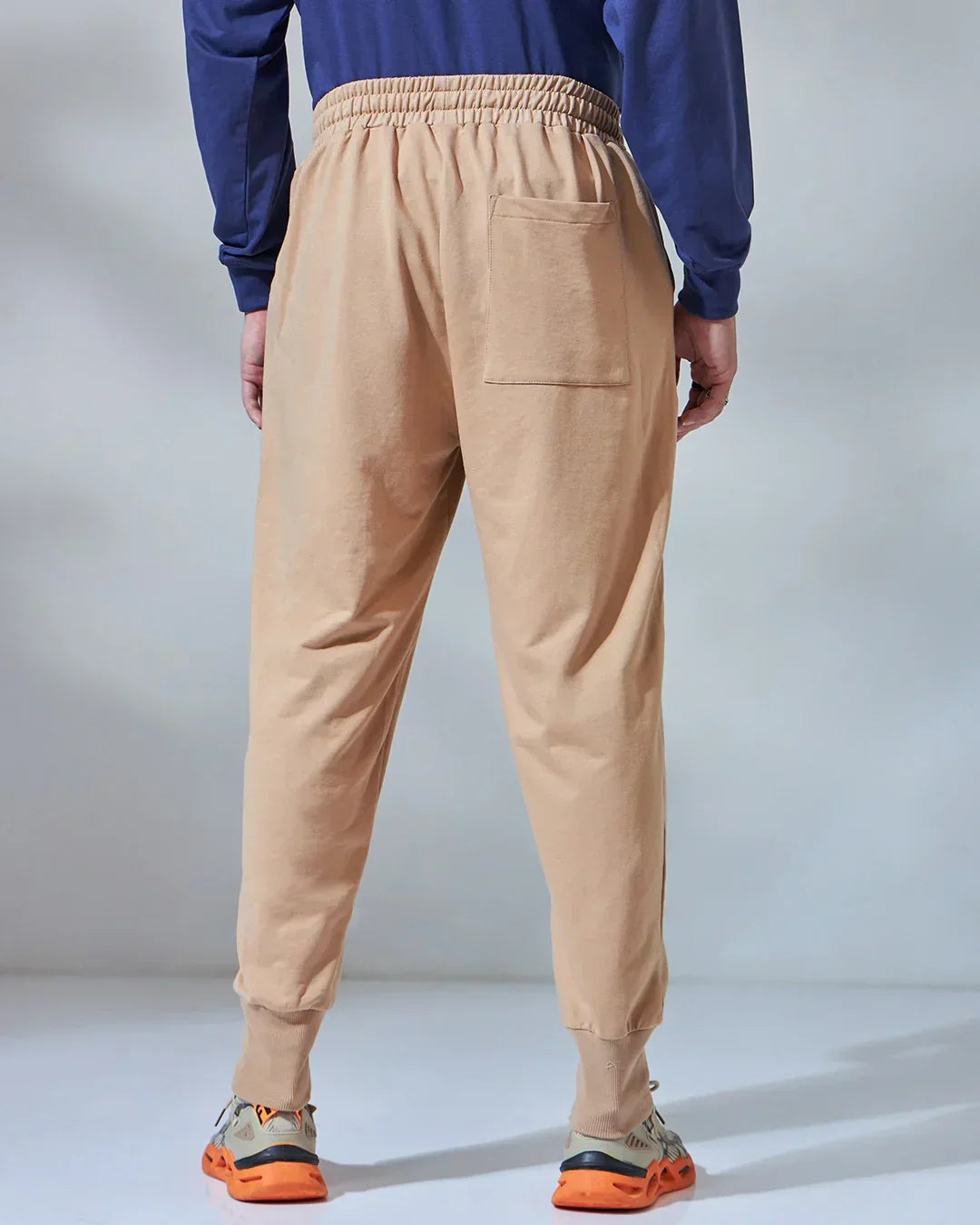 Men's Brown Super Loose Fit Joggers