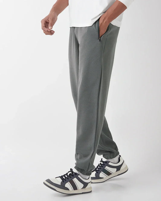 Men's Charcoal Grey Oversized Joggers