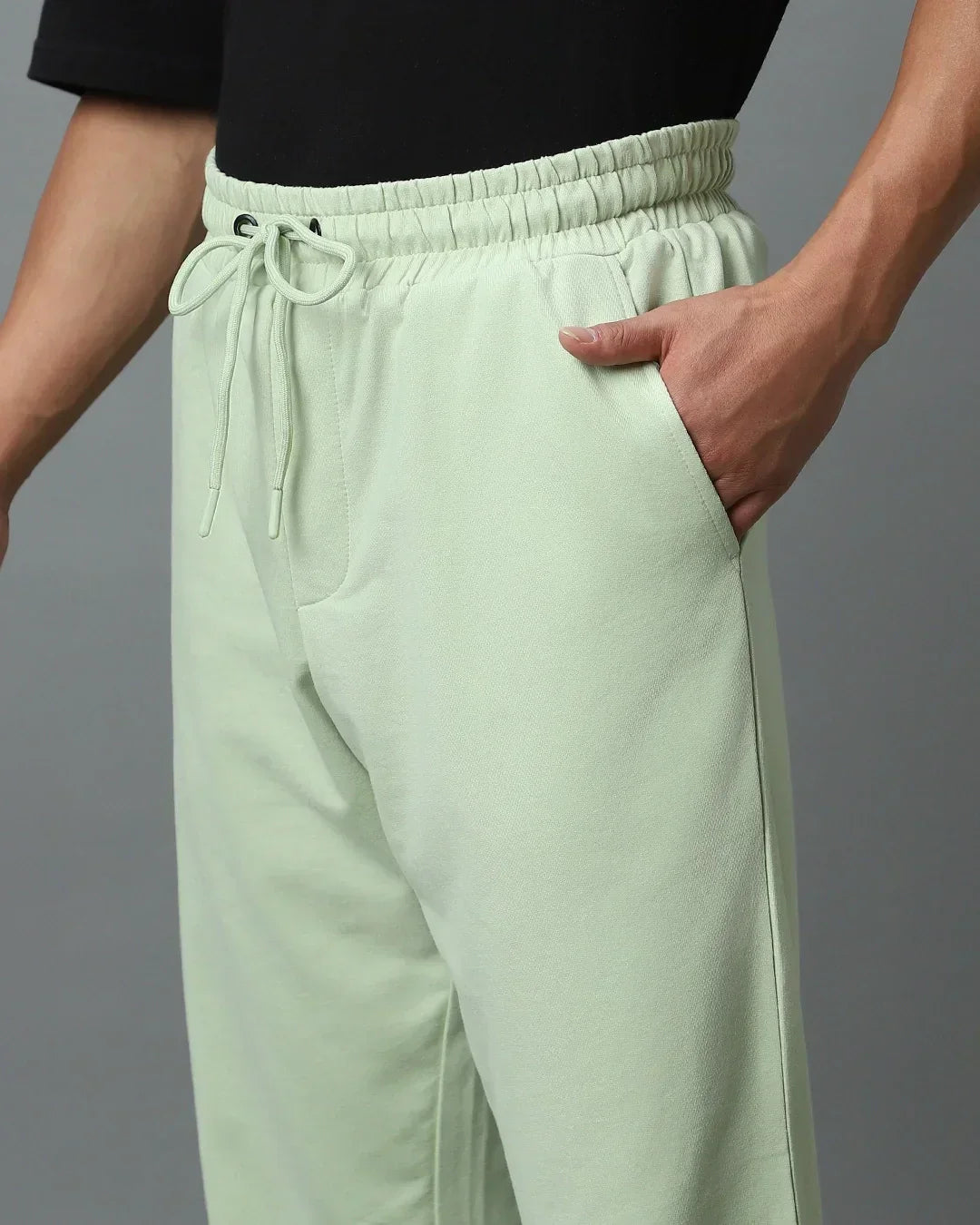 Men's Green Oversized Joggers