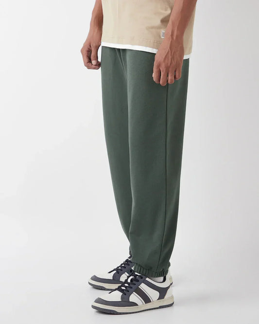 Men's Grey Oversized Joggers