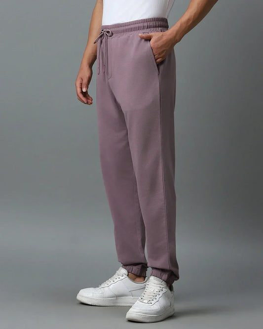 Men's Purple Oversized Joggers