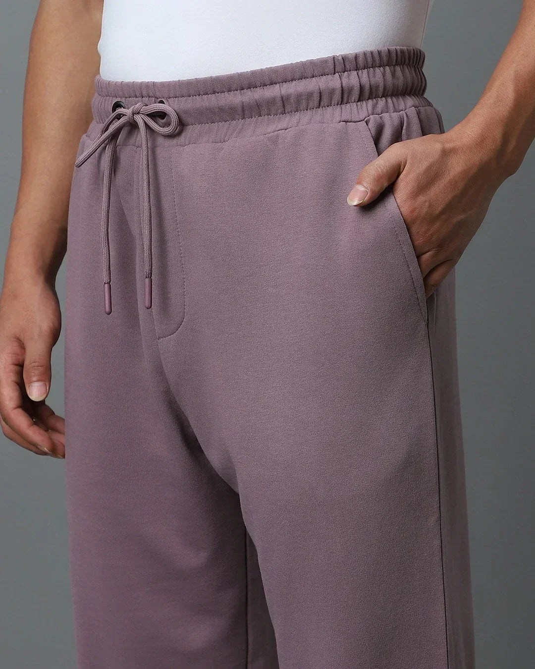 Men's Purple Oversized Joggers