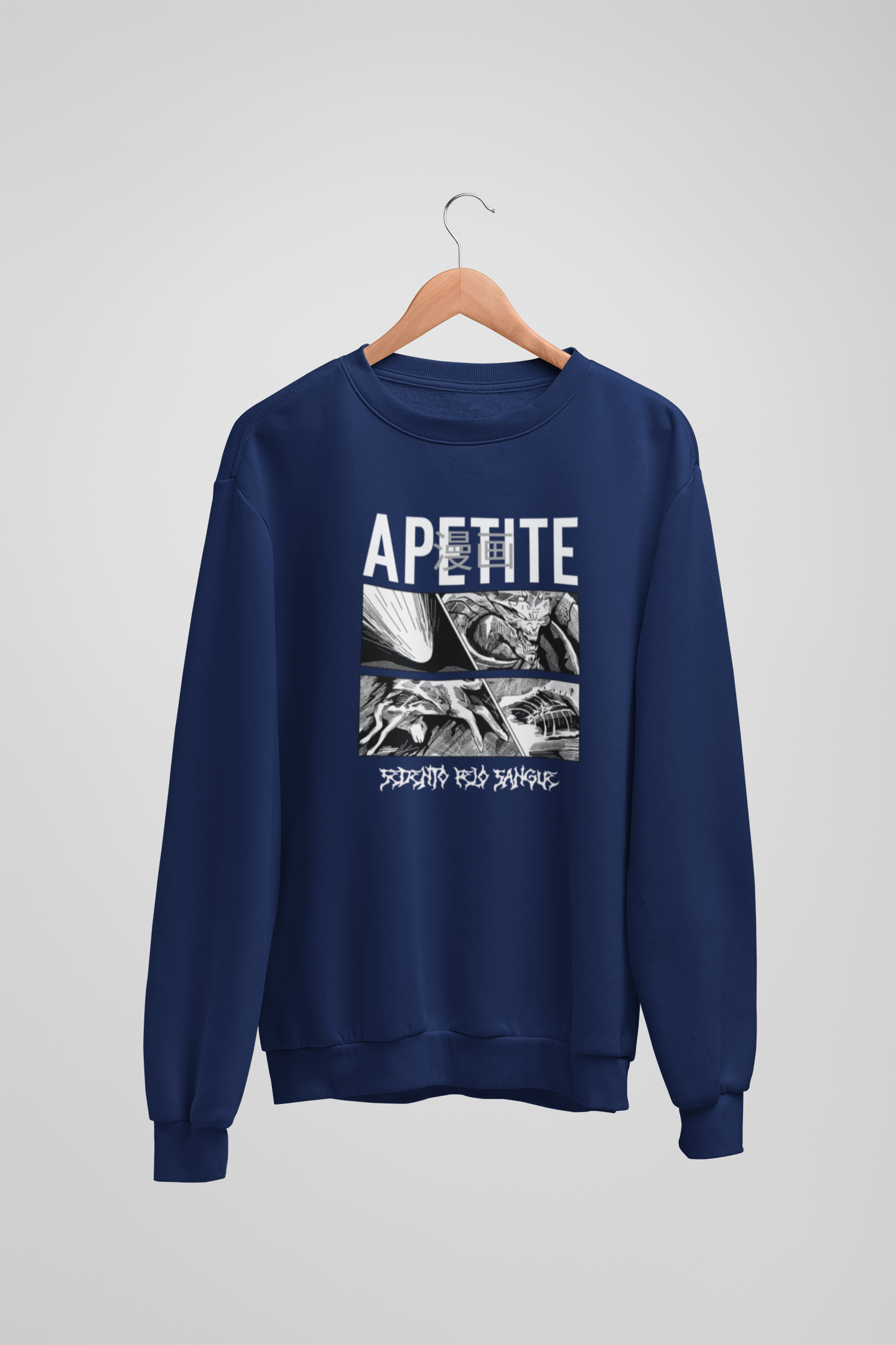 Apetite Navy Sweatshirt