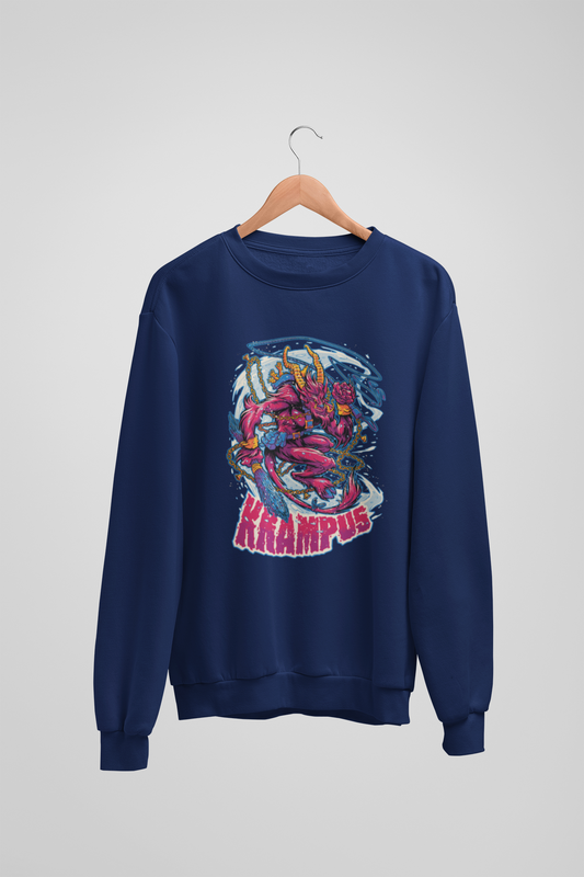 Krampus Navy Sweatshirt