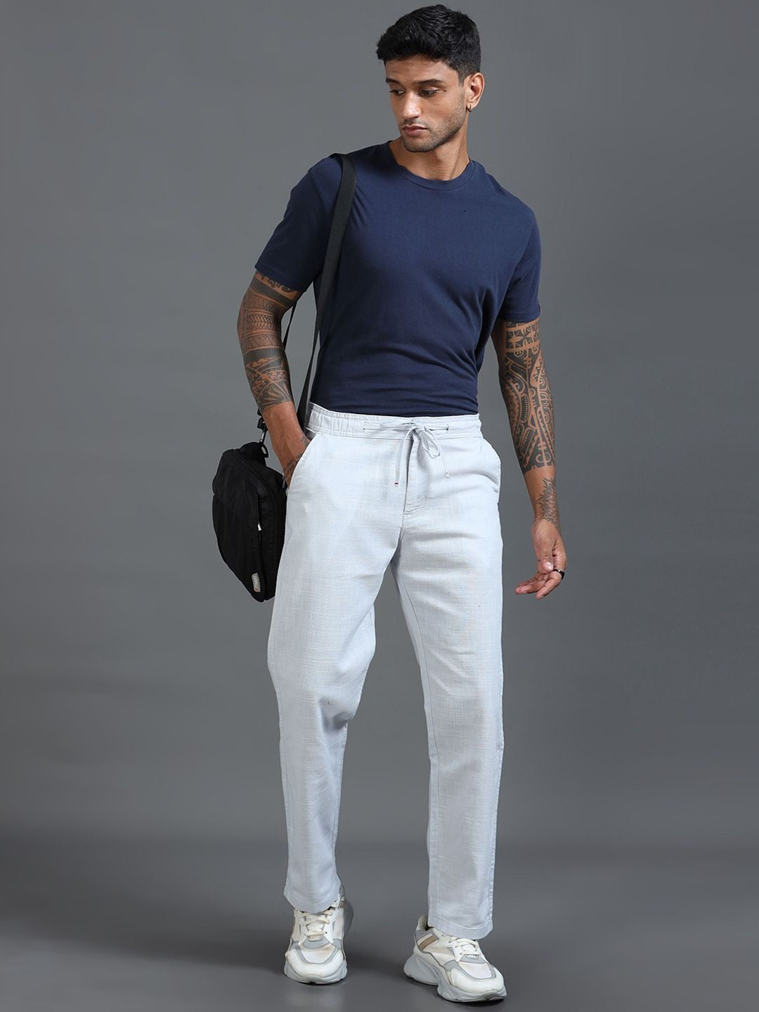 PACK OF 2 Cool Tones, Classic Comfort (WHITE, GREY)