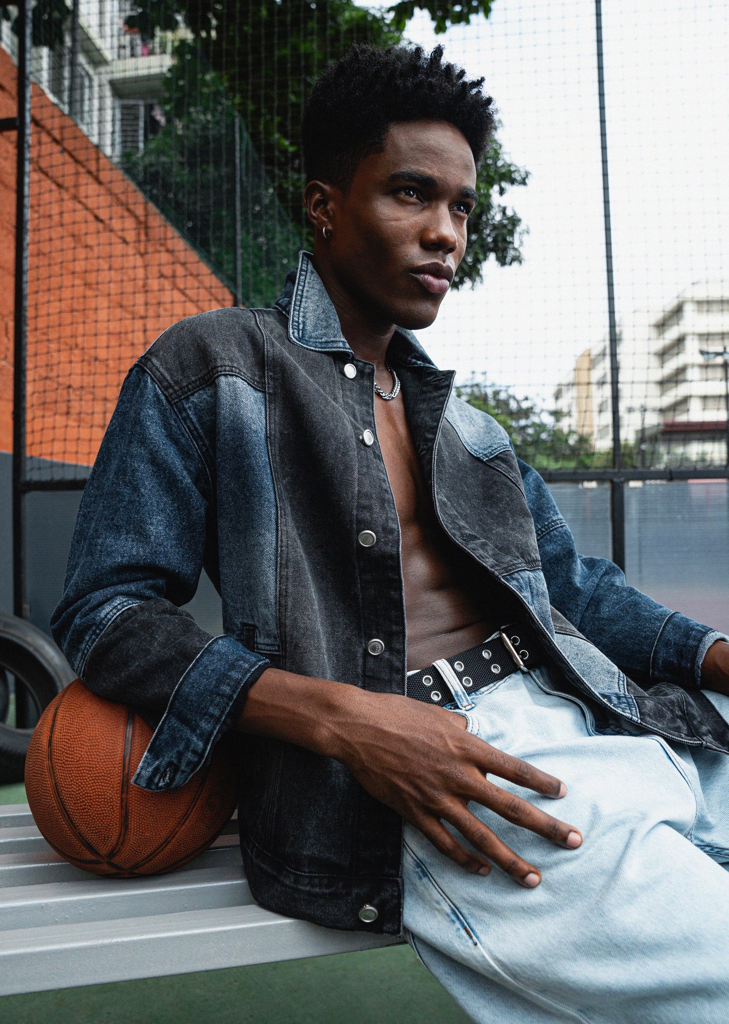 Patchwork Denim Jacket