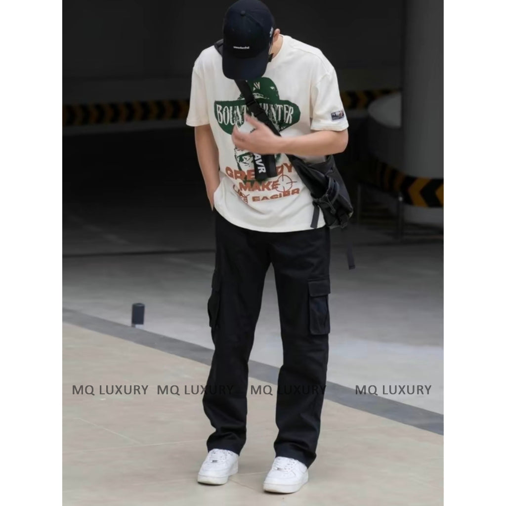 PACK OF 2 CASUAL SUMMER CARGO PANTS